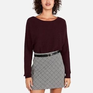 Express batwing sweater